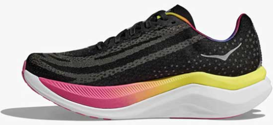 Scarpe runner HOKA MACH X NERO ROSA Uomo